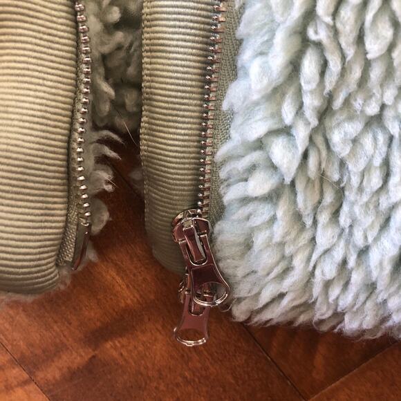 PacSun Daisy Street Sherpa Teddy Jacket size M/L - Picture 8 of 13